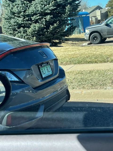 License plate