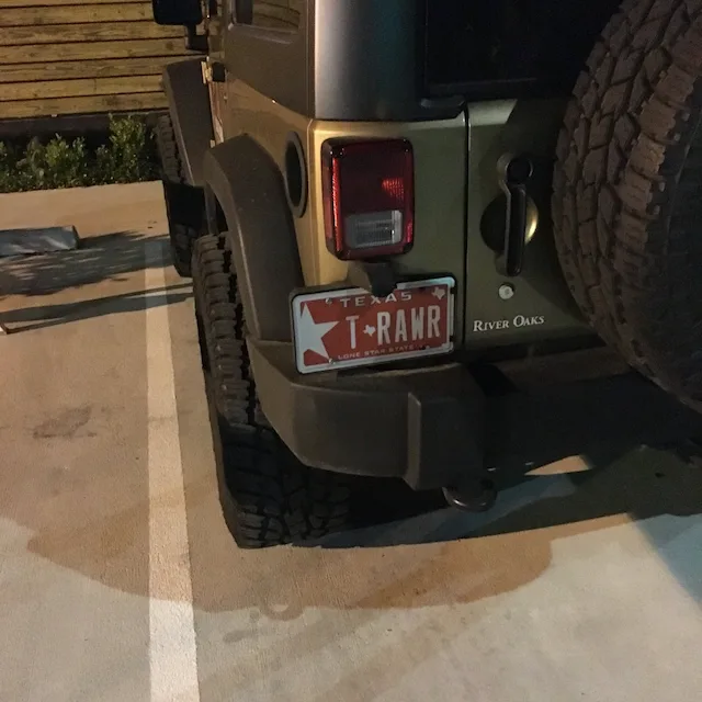 License plate