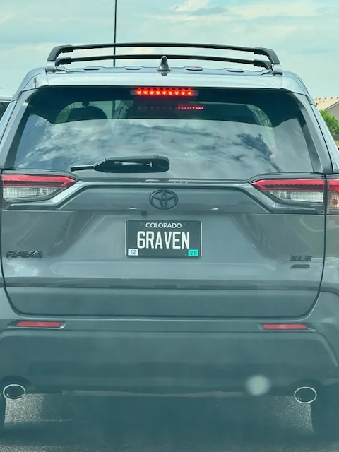 License plate
