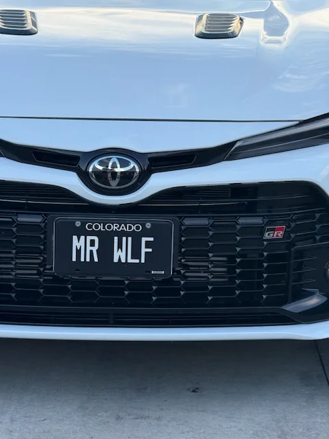 License plate