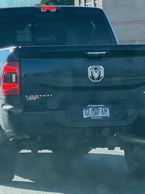 License plate