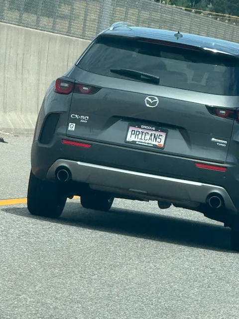 License plate