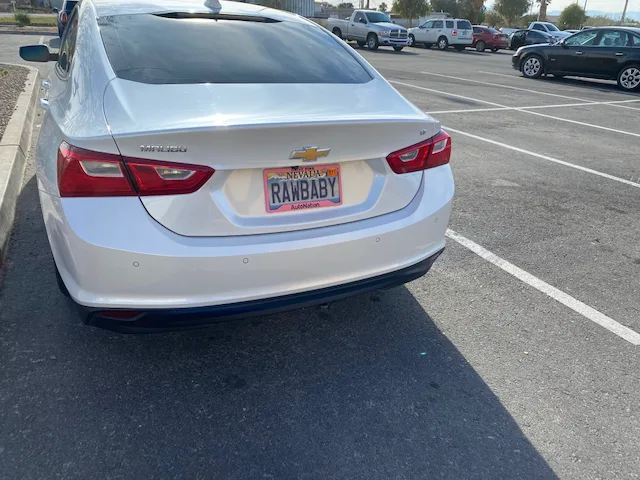 License plate