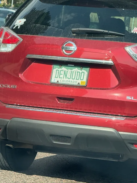 License plate