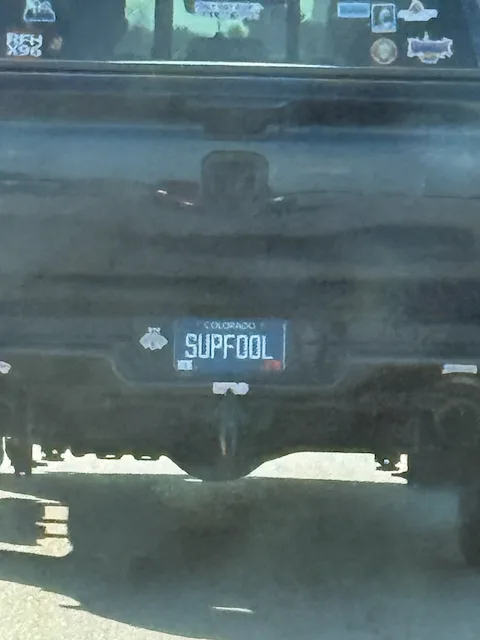 License plate