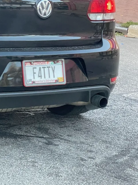 License plate