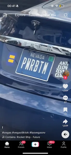 License plate