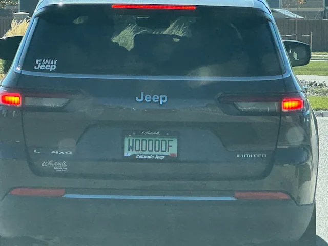 License plate