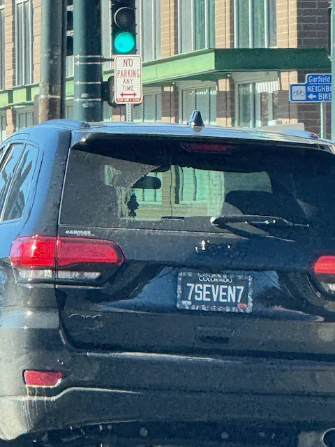 License plate