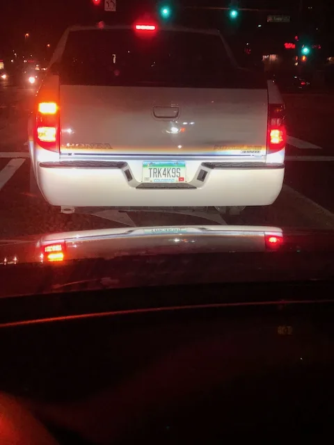 License plate