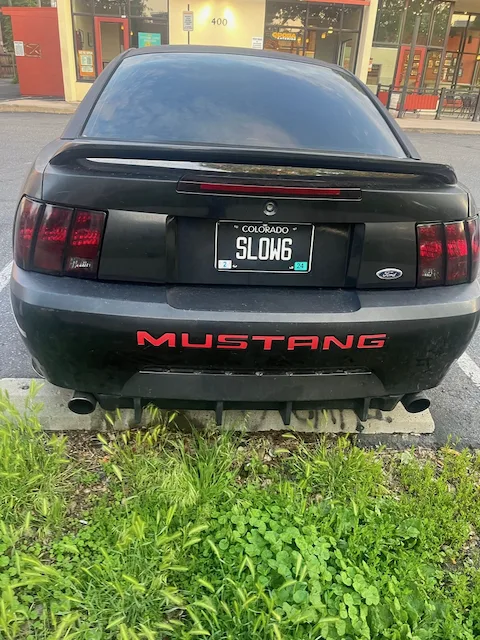 License plate