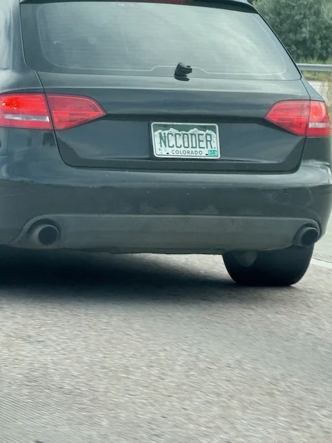 License plate