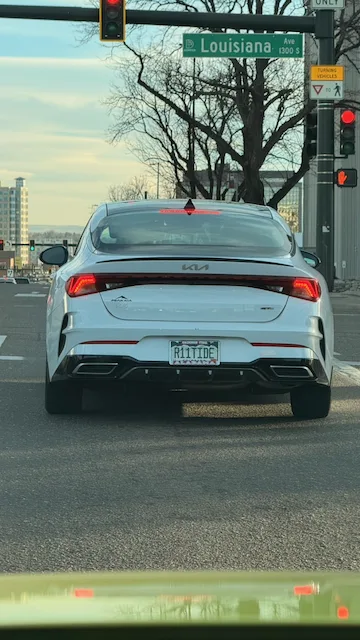 License plate