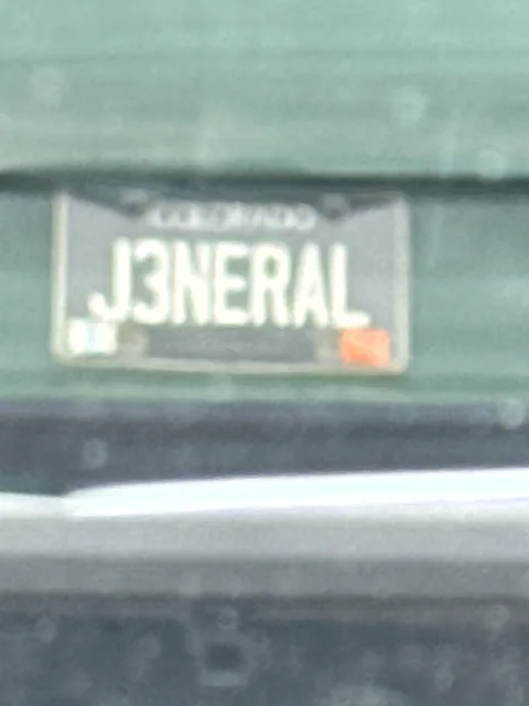 License plate