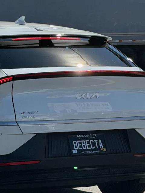 License plate