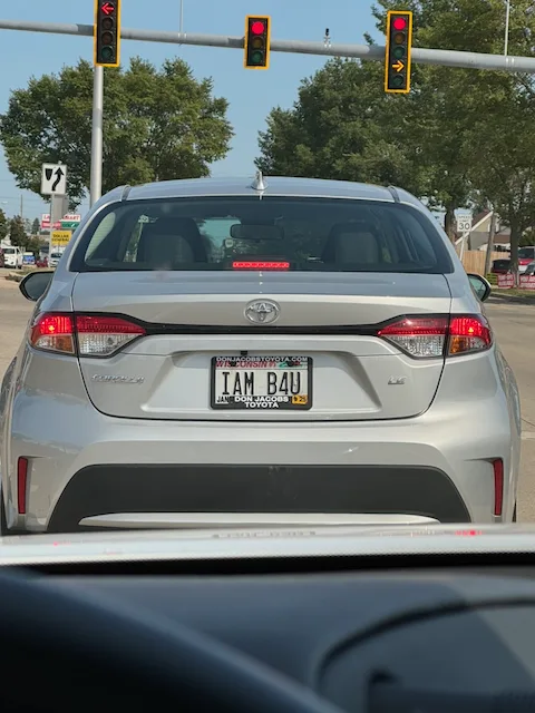 License plate