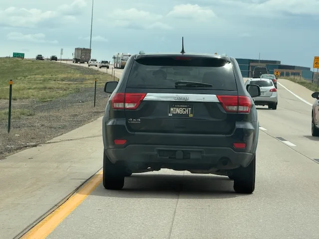 License plate