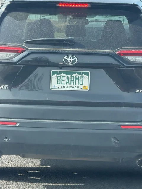 License plate