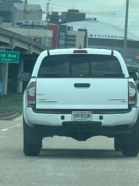 License plate