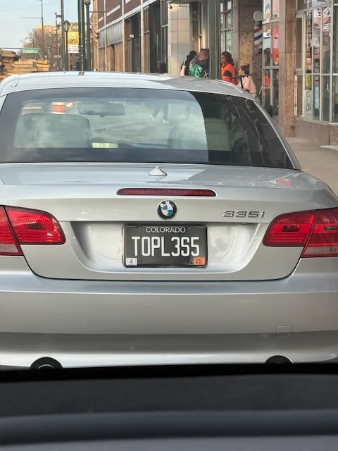 License plate