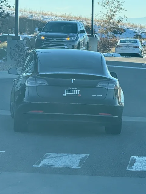 License plate