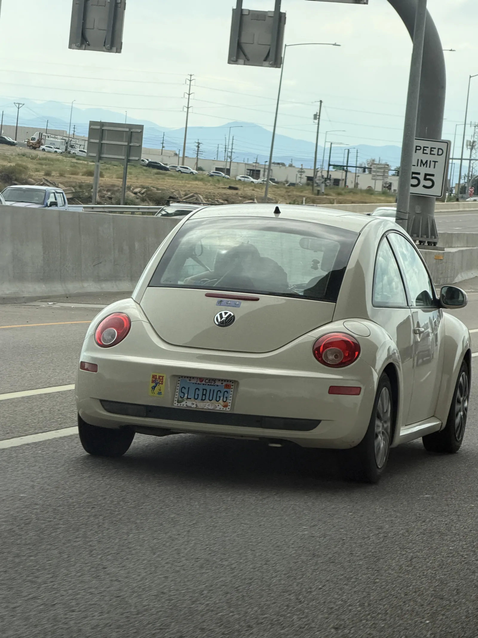 PEED LIMIT
55
SLOBUGG
COLORADO
PSYCH01 — CA