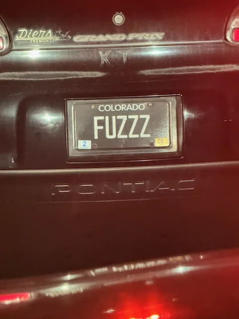 License plate