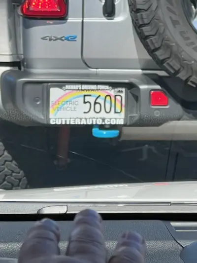 License plate