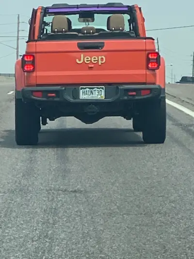 License plate