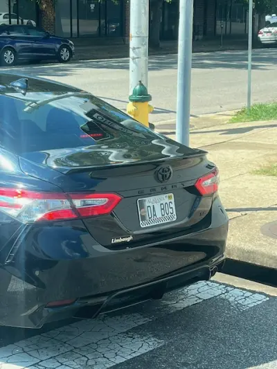 License plate