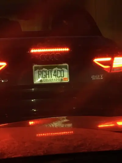 License plate