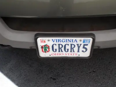 License plate