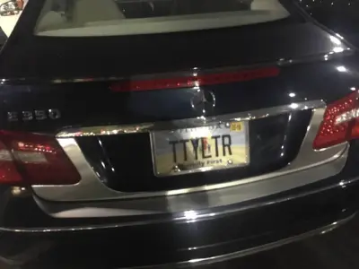 License plate