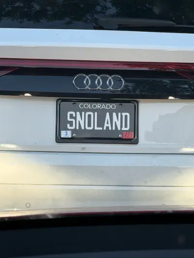 License plate