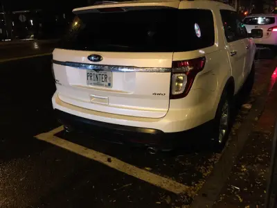 License plate